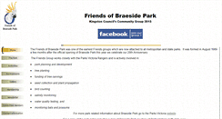 Desktop Screenshot of braesideparkfriends.org.au